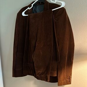 Elegant Brown Pantsuit